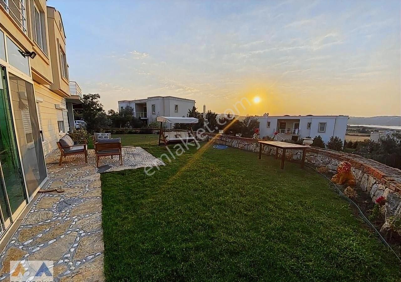 Bodrum Güvercinlik'e Komşu Meşelik'te Güv'li Sitede Bahçe Katı - Görsel 8