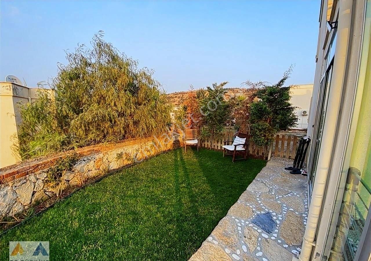 Bodrum Güvercinlik'e Komşu Meşelik'te Güv'li Sitede Bahçe Katı - Görsel 23