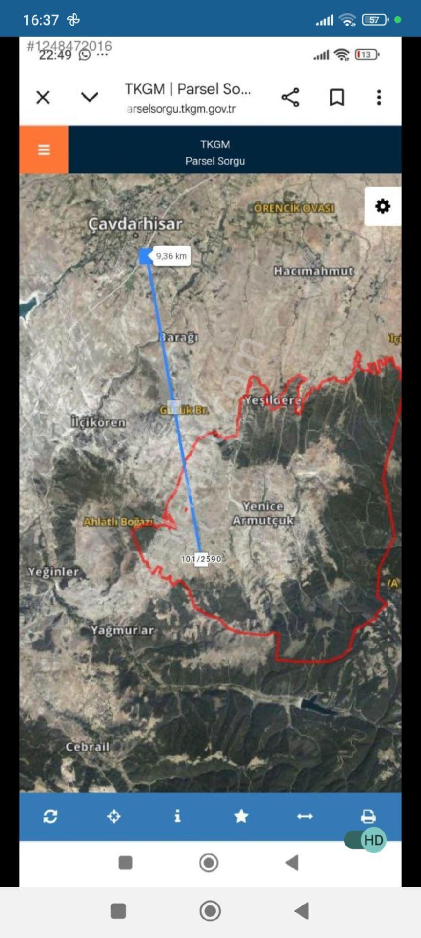 3 Dönüm, Resmi Yolu Olan, Sahibinden Satılık Tarla - Görsel 5