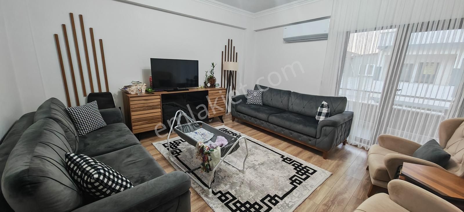 Demirci'de Satılık 2+1 Kat Mülkiyetli 111 M2 Net Dubleks Daire - Görsel 19