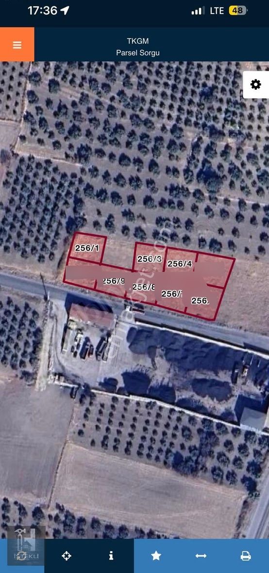 İstekli Emlak'tan Cenkyeri Maden Yolunda Satılık Arsalar
