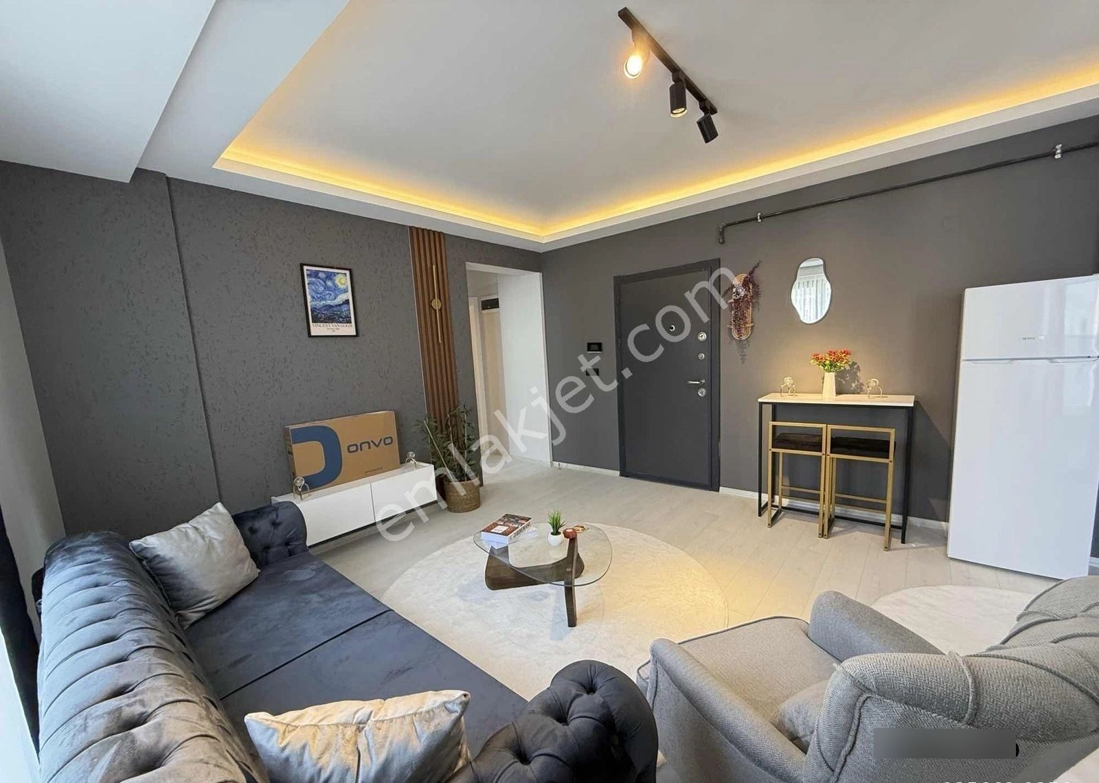 Atakum Körfez Sıfır Eşyalı Satılık Geniş 1+1 Daire