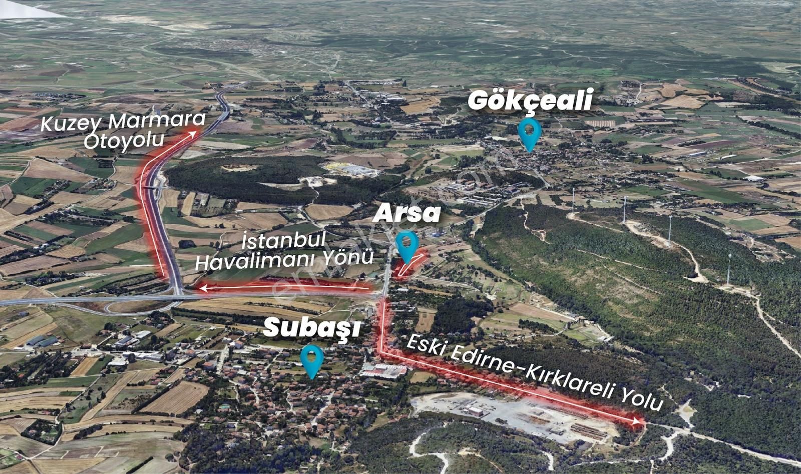 Çatalca Subaşı 4594 M2 Kiralık İmarlı Arsa ( Remax Astyle ) - Görsel 5