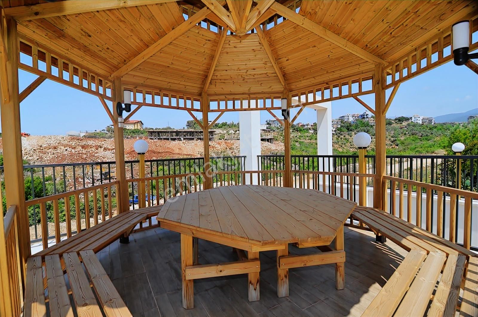 Alanya Kestel Mahallesi Satılık 1+1 Site İçi Yeni Daire - Görsel 17