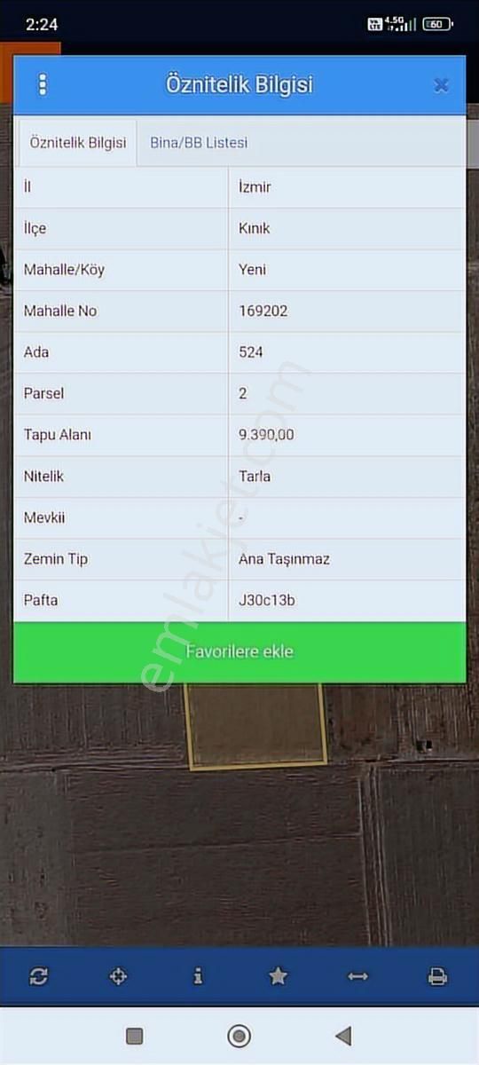 Tek Tapulu 9.390 M2 Satılık Tarla - Görsel 9