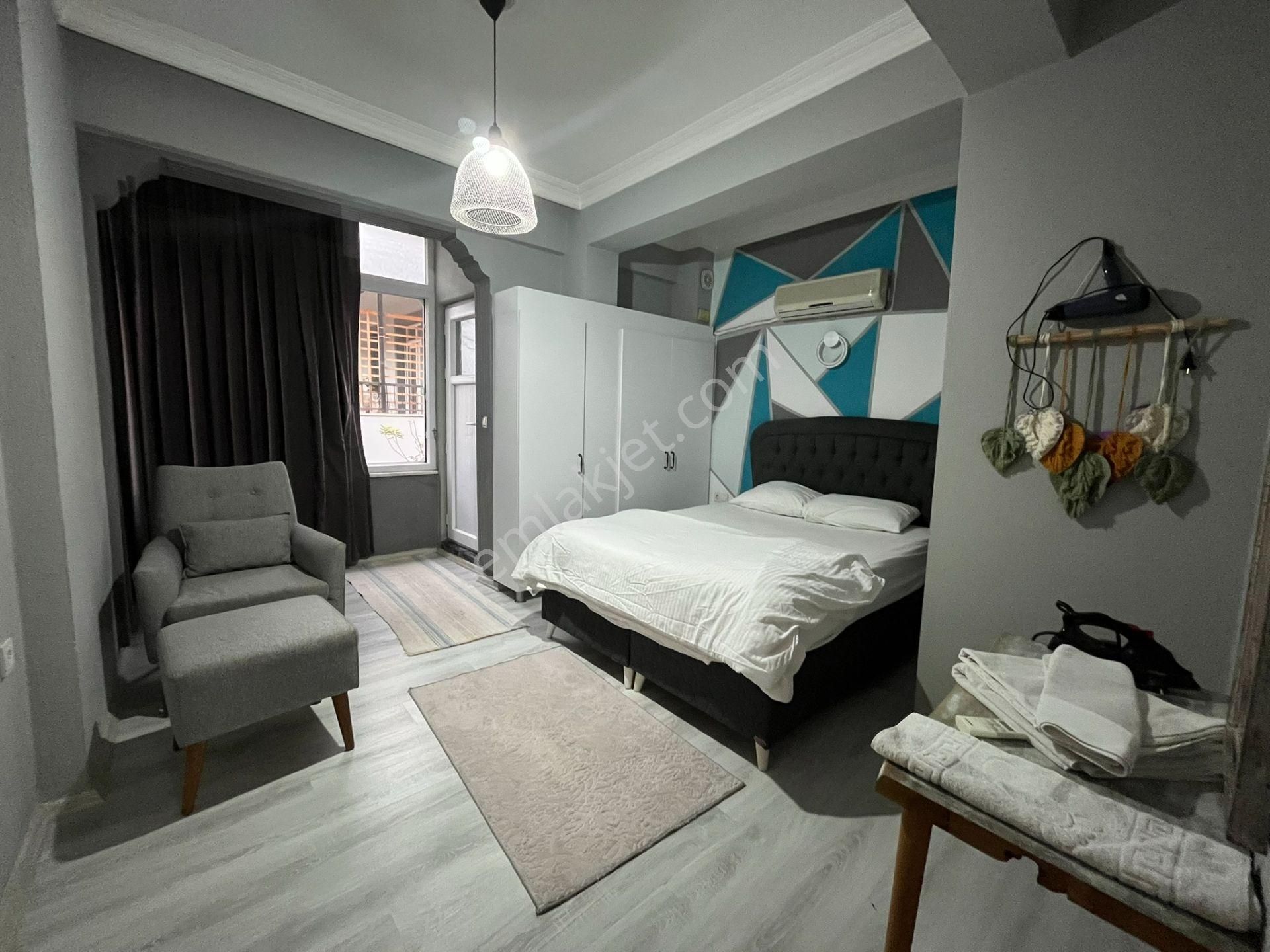 Goldhouse Dan Kiralık Sahile 50 Mt Mesafede Havuzlu Eşyalı Daire - Görsel 25