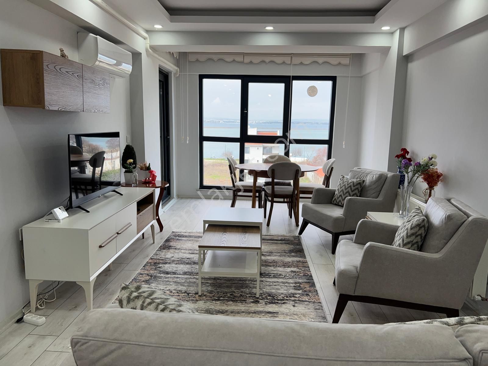 Lapseki Çardak'ta Boğaz Manzaralı 1+1 Satılık Daire - Görsel 18