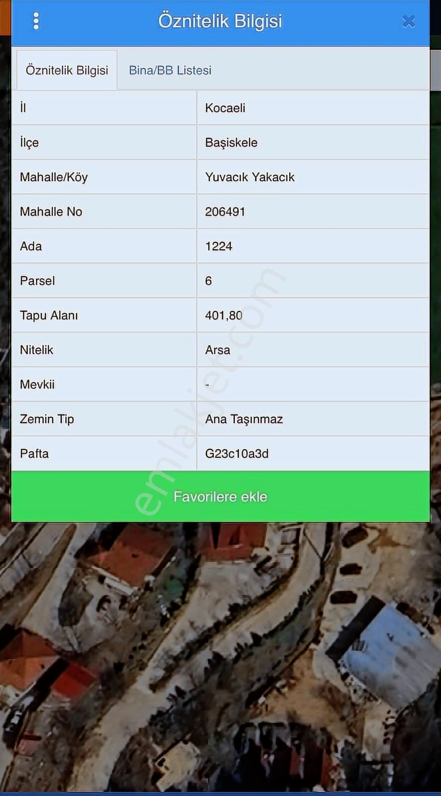 Başiskele Yuvacık Barajı Manzaralı 401m2 Fırsat Arsa Son Günler - Görsel 6