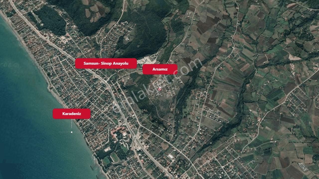 Ali Şeker'den Atakum Çatalçam'da Satılık Villa Arsası - Görsel 6