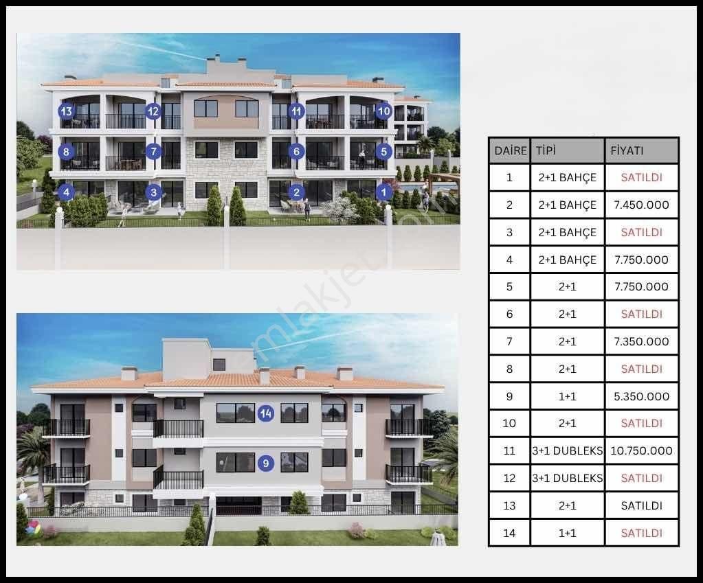 Pascha Emlak'tan Güzelçamlı'da Satılık 2+1 Ve 1+1 Daireler - Görsel 2