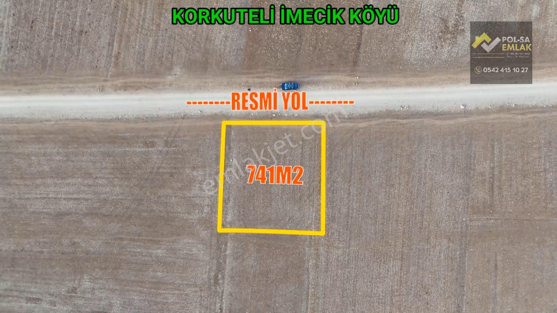 ✅korkuteli✅imecik Köyü✅satılık 741m2 Tarla - Görsel 15