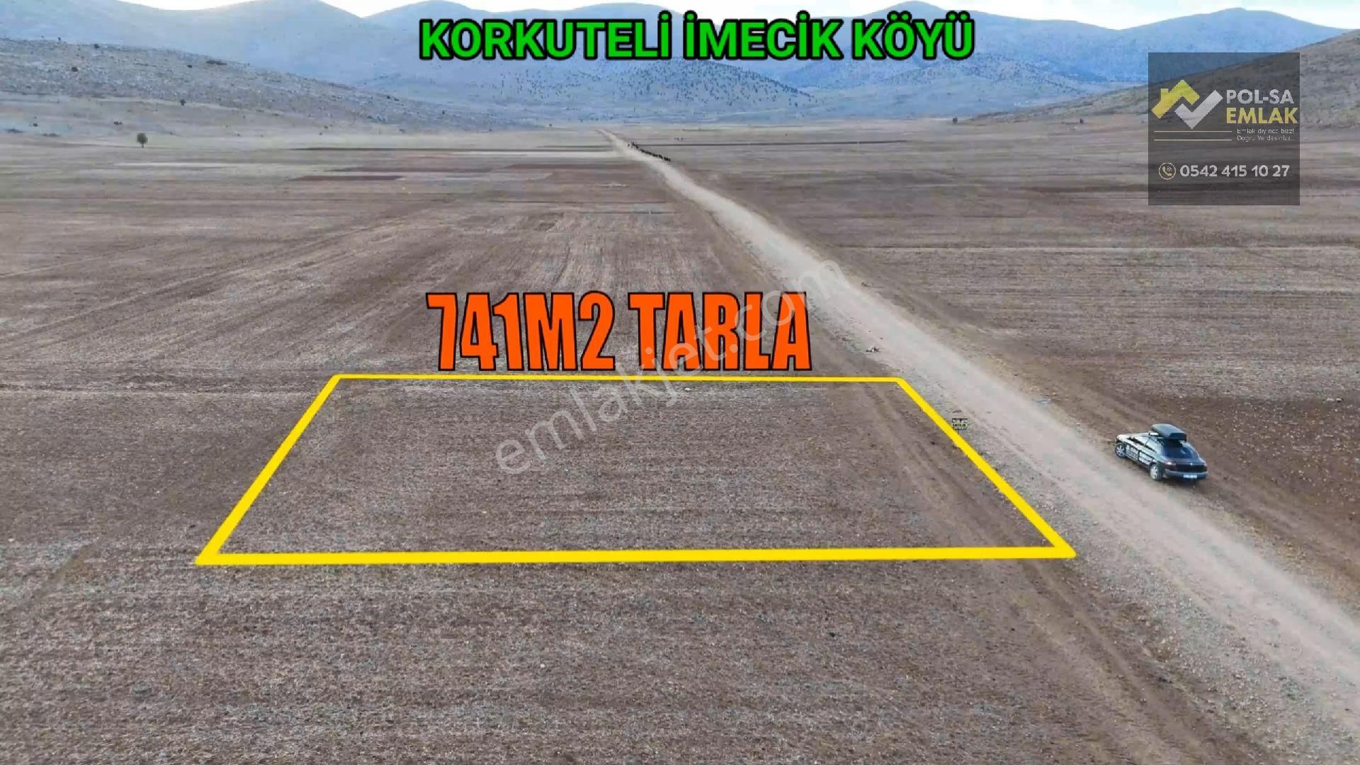 ✅korkuteli✅imecik Köyü✅satılık 741m2 Tarla