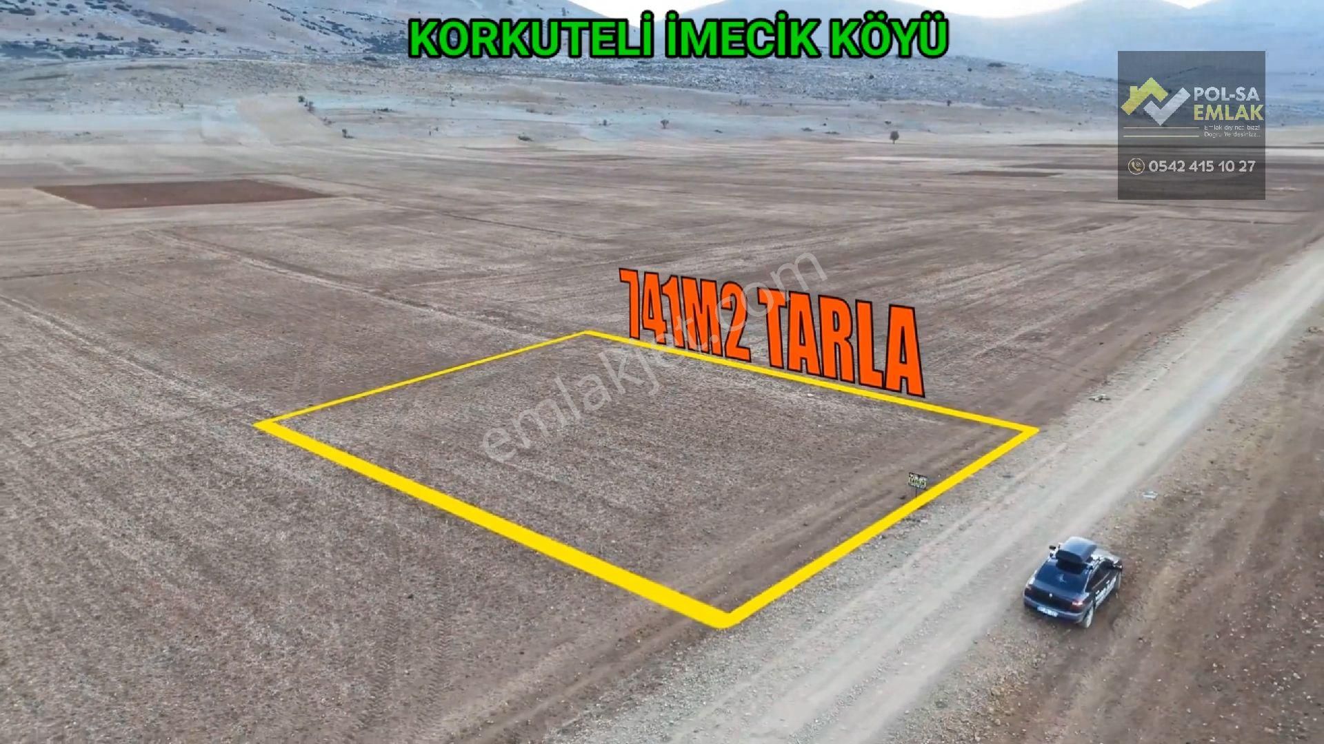 ✅korkuteli✅imecik Köyü✅satılık 741m2 Tarla - Görsel 9