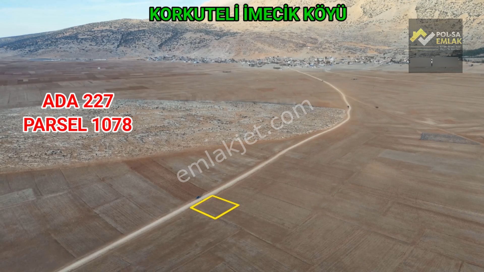 ✅korkuteli✅imecik Köyü✅satılık 741m2 Tarla - Görsel 3