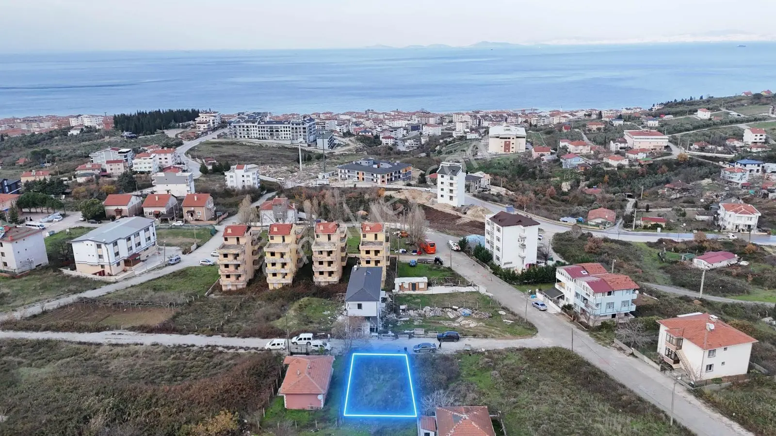 Yalova Çınarcık'ta Deniz Manzaralı Satılık Arsa