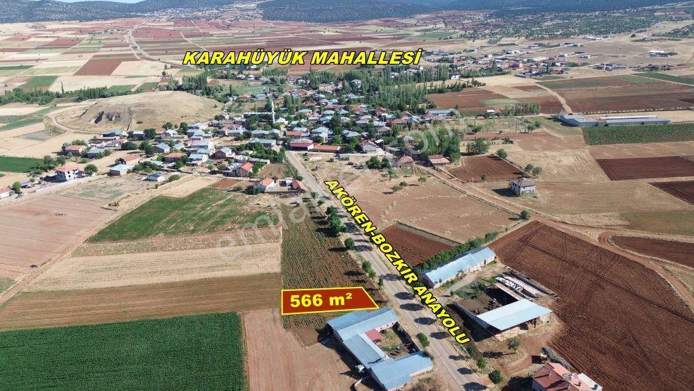 Konya / Akören / Karahüyük Mahallesinde 566 M² Müstakil Tapulu Konut İmarlı Arsa - Görsel 6