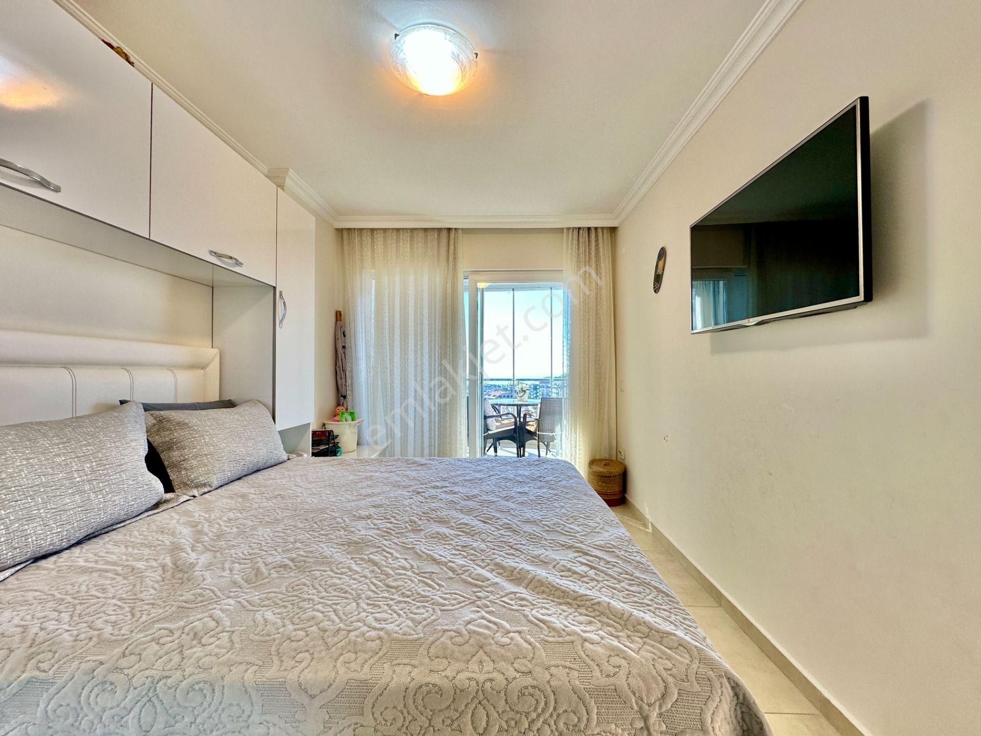 1+1 Alanya Da Satılık Daire Vesta Garden Full Eşyalı Lüx Rezdance - Görsel 15