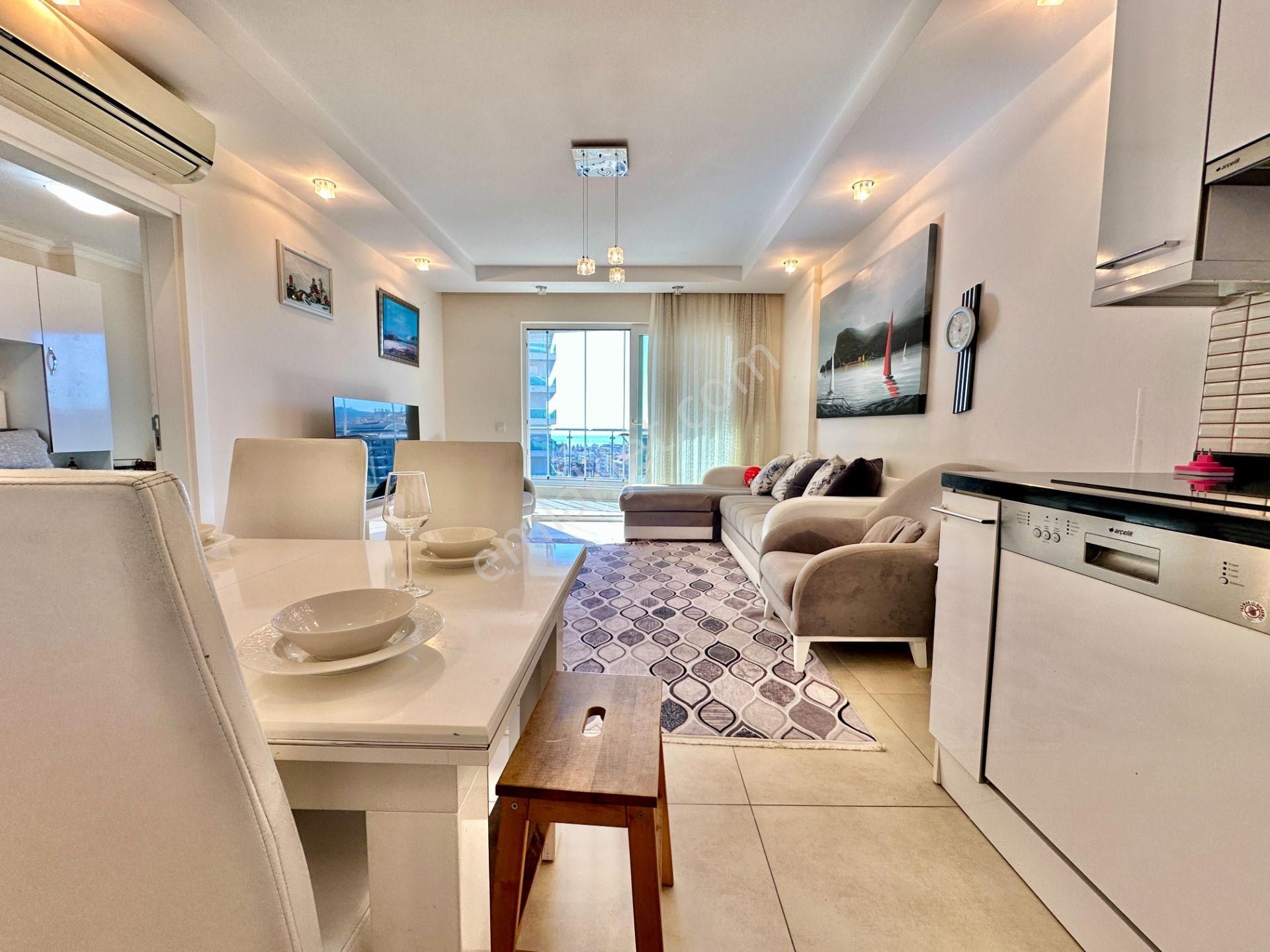 1+1 Alanya Da Satılık Daire Vesta Garden Full Eşyalı Lüx Rezdance - Görsel 10