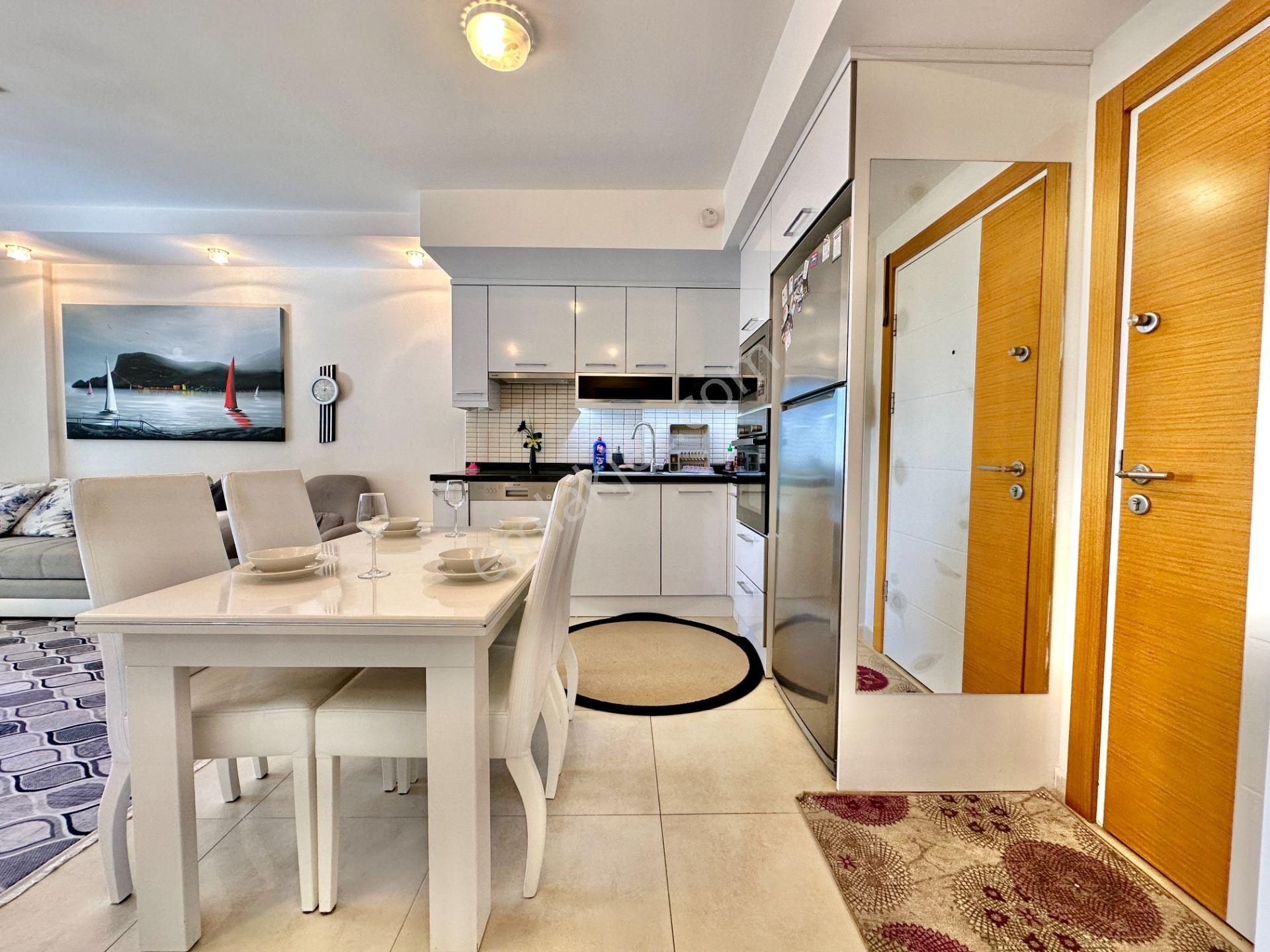 1+1 Alanya Da Satılık Daire Vesta Garden Full Eşyalı Lüx Rezdance - Görsel 11