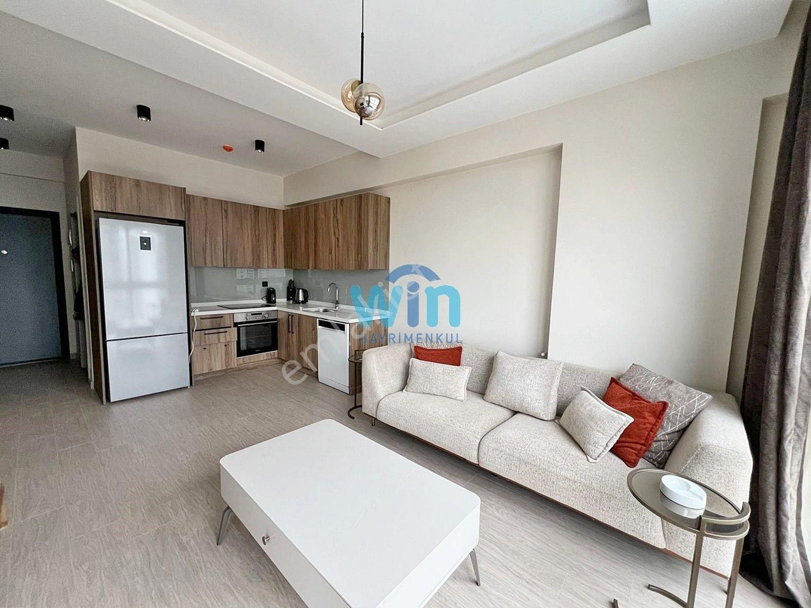 Win'den Çeşmeli'de Prestijli Projede Eşyalı Satılık 1+1 Daire - Görsel 10