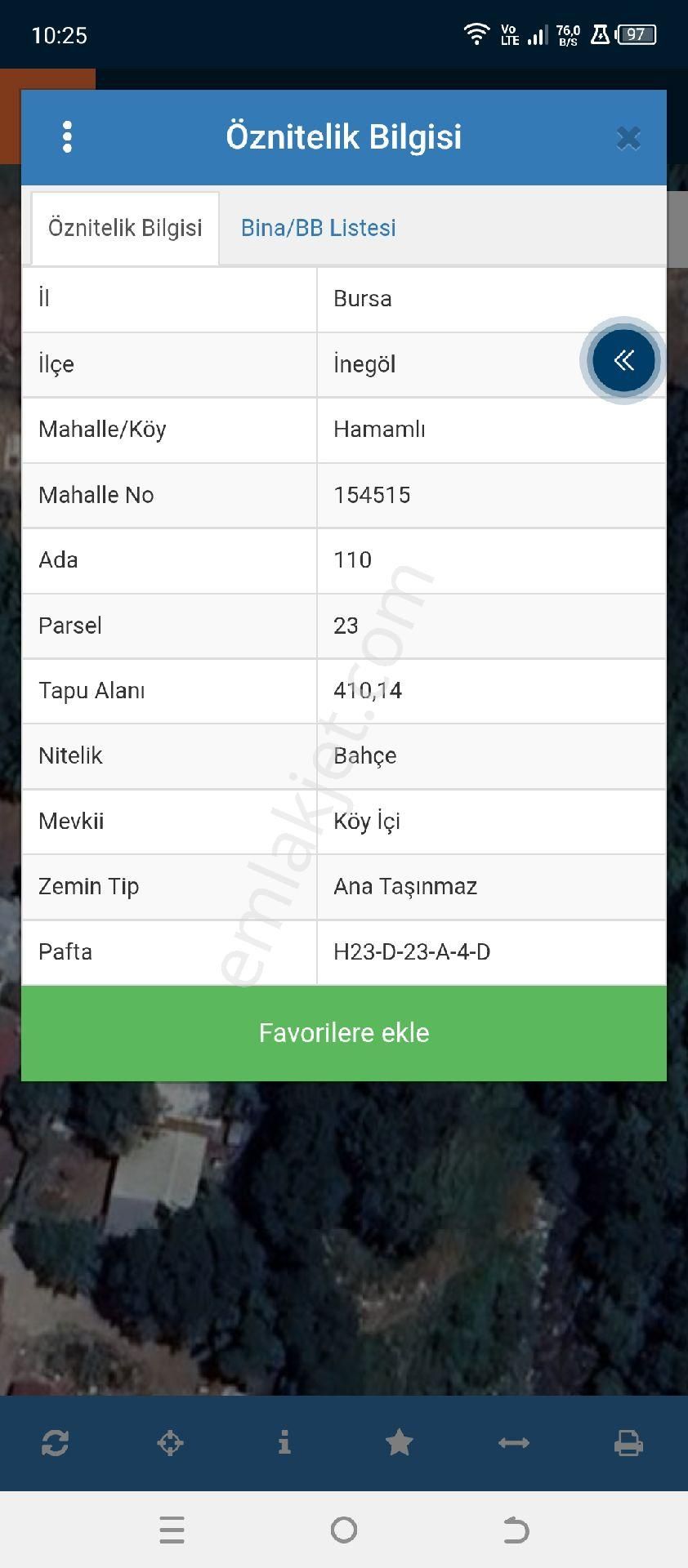İnegöl Hamamlı Mahallesinde İmar İçinde Satılık - Görsel 2