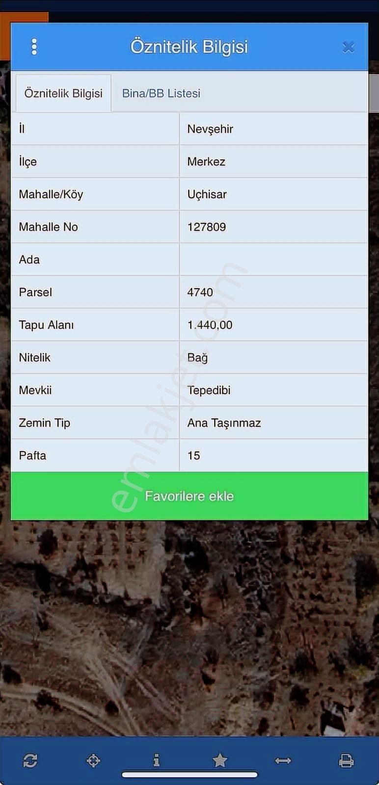 Arsa- Ürgüp Yolu Üzerinde 2700 M2 - Görsel 5