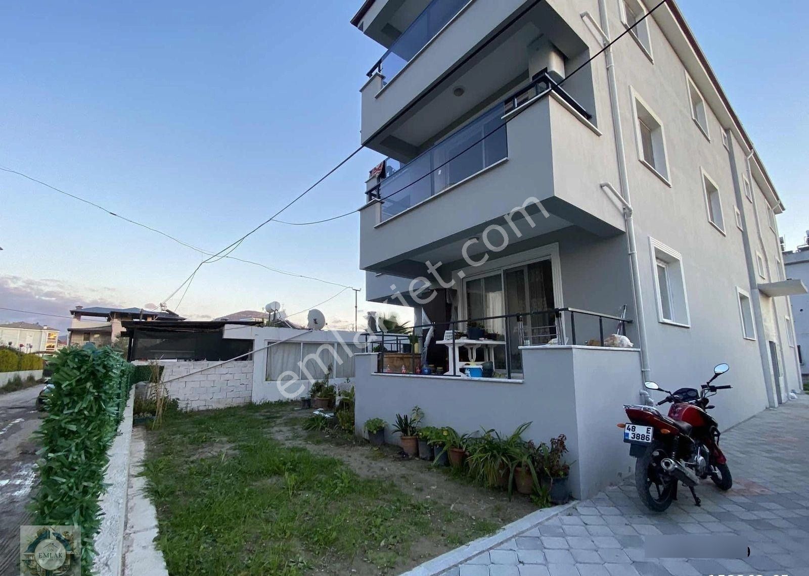 Dalaman Ege Mah Satılık Bahçe Katı 2+1 Giyinme Odalı