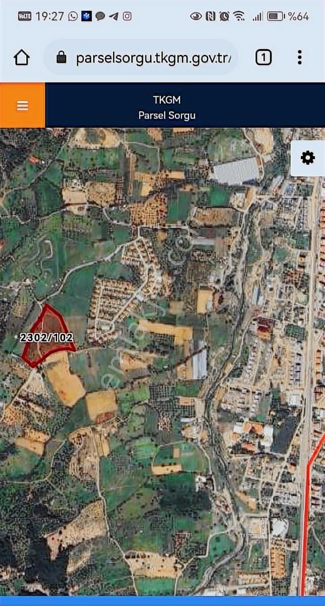 Yelki'de Özbilimkent Sitesi Yanı Satılık Tarla