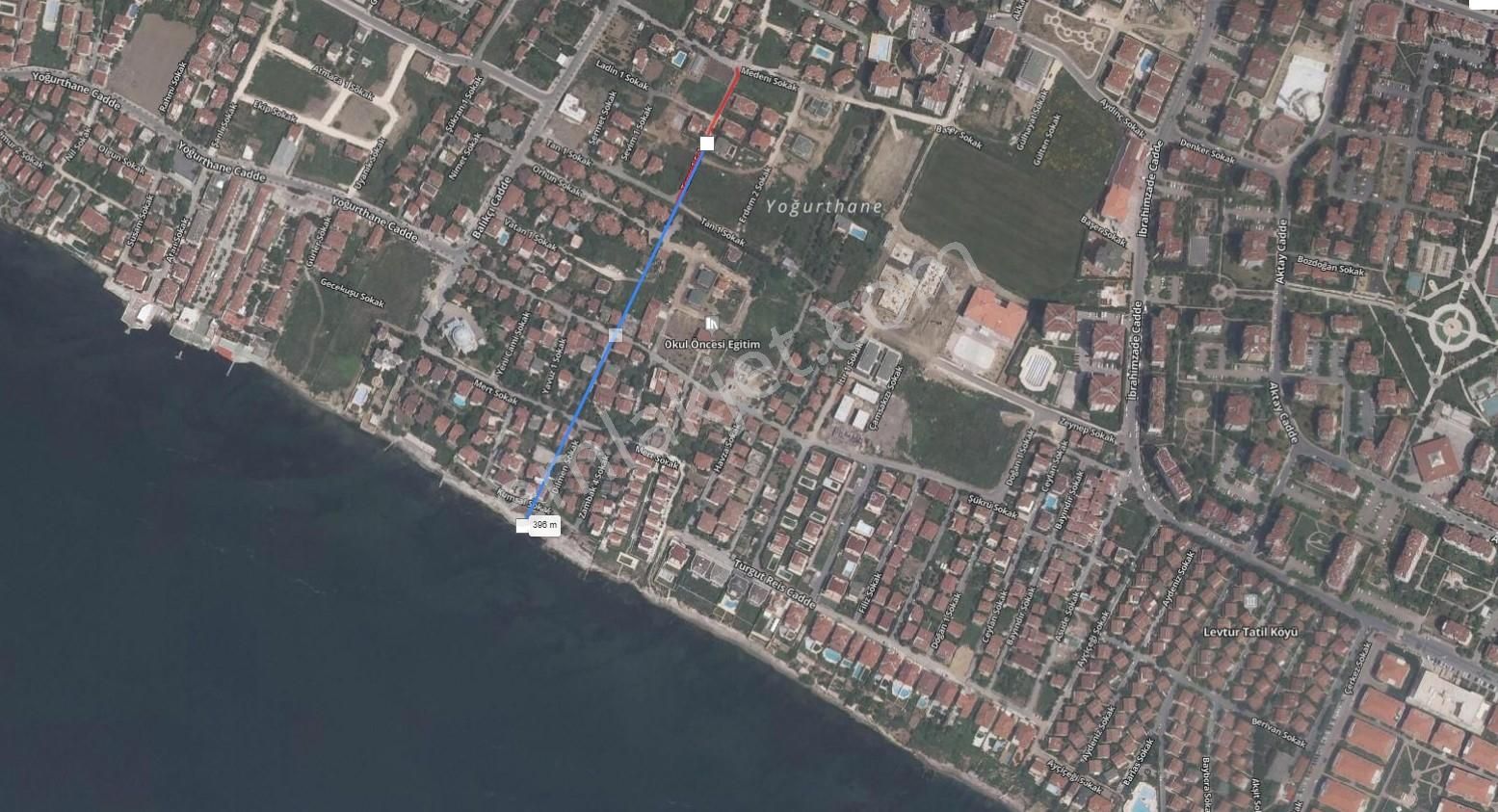 Güzelce De 412m2 İmarlı Arsa A101 Yakın Denize 361m /e-5 1,34km