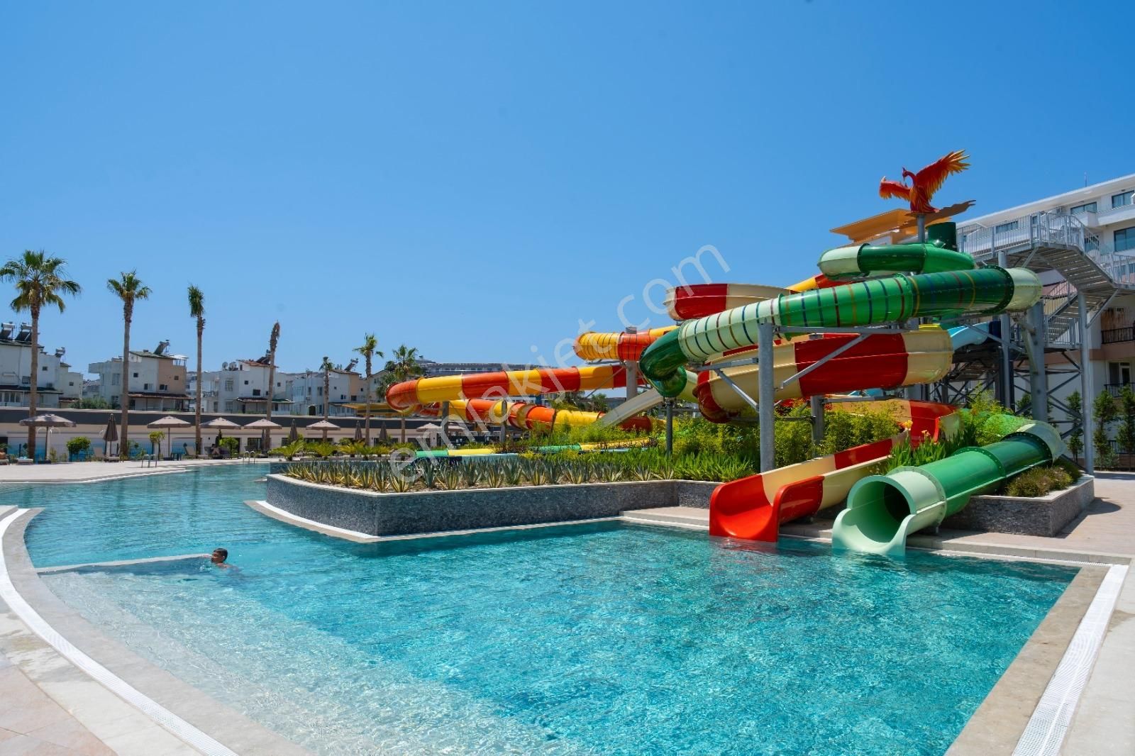 Summer Home'dan Türklerde Lüks Sitede Satılık 1+1 Boş Daire - Görsel 35