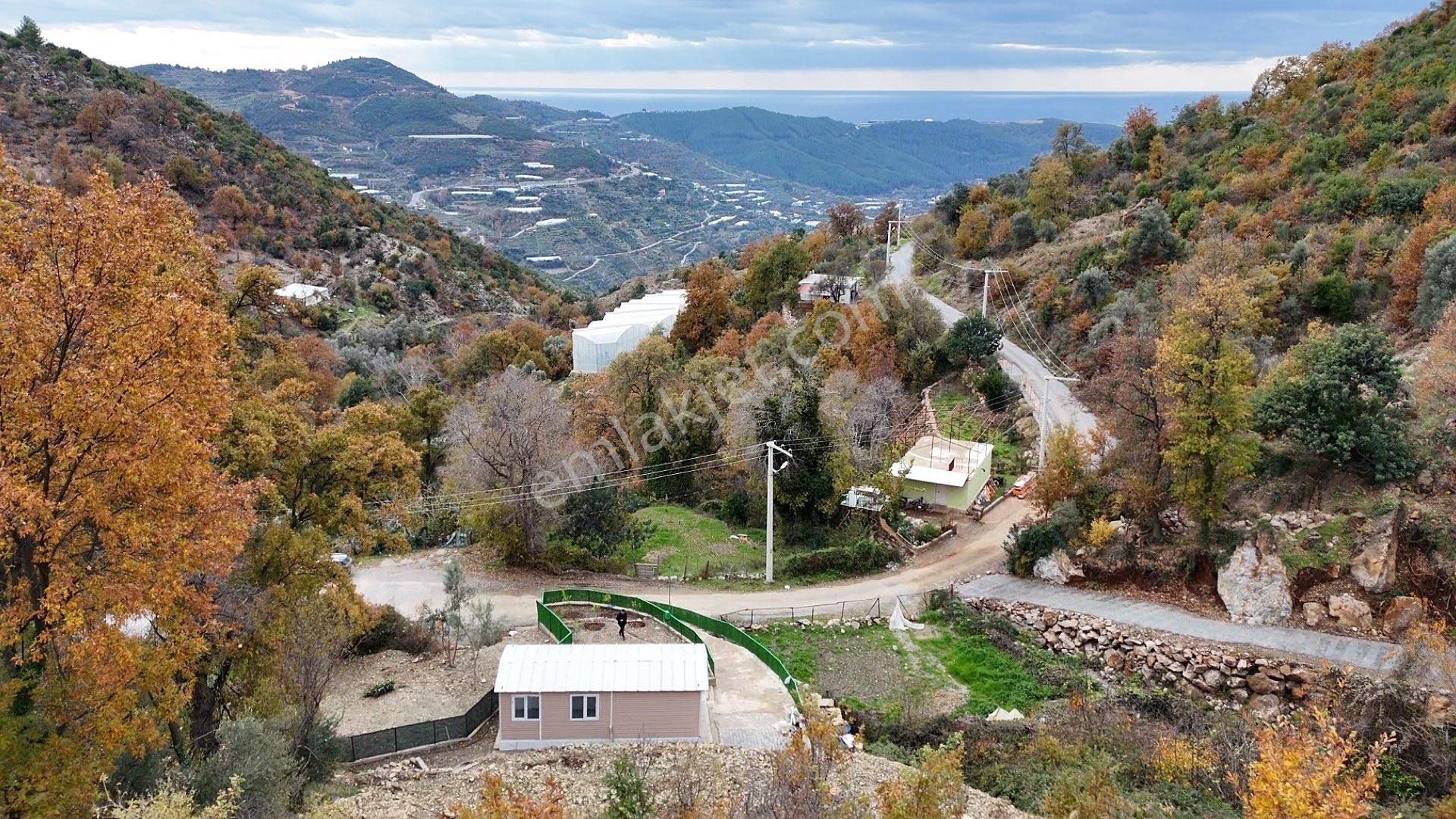 Alanya/güney’de Ruhsatlı 635m2 Satılık Hobi Bahcesi Deniz Manzaralı - Görsel 5