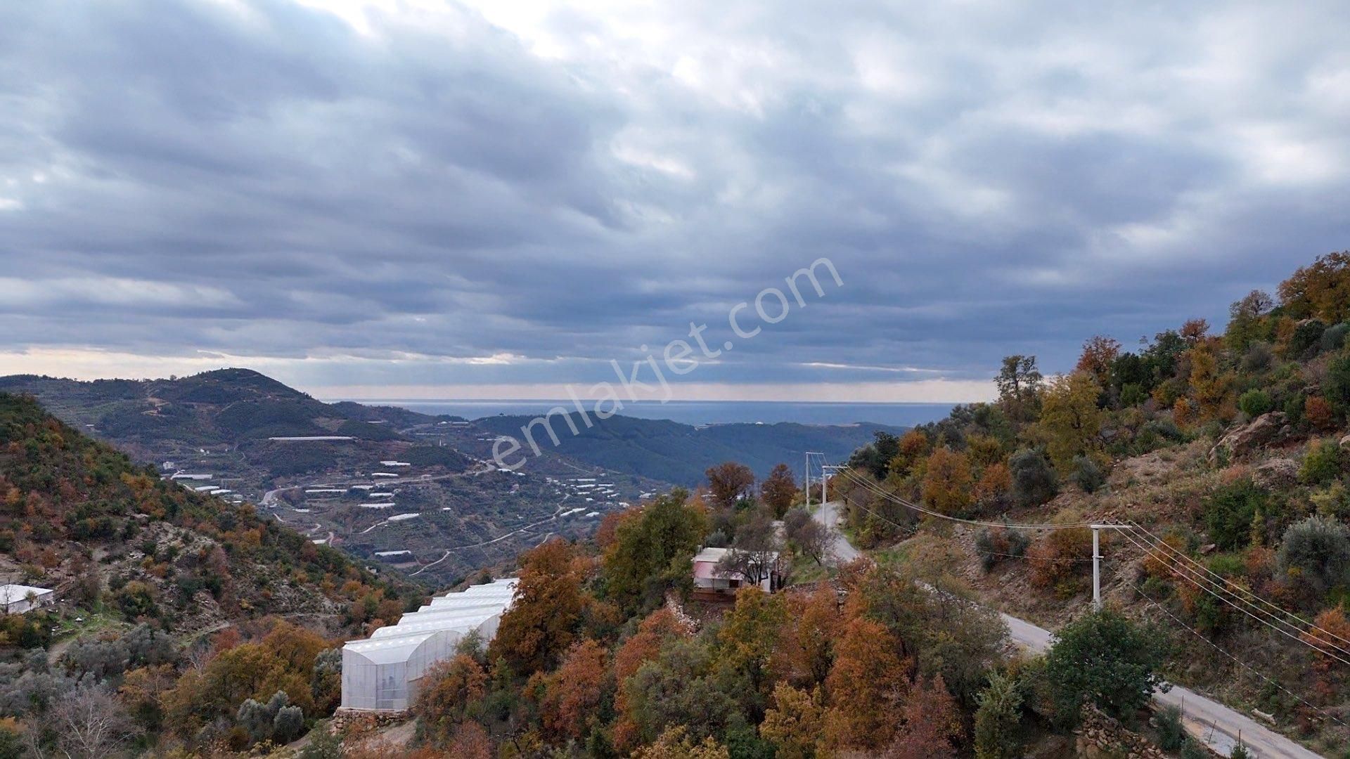 Alanya/güney’de Ruhsatlı 635m2 Satılık Hobi Bahcesi Deniz Manzaralı - Görsel 14