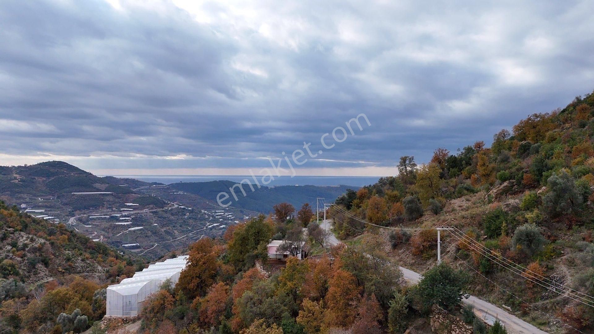 Alanya/güney’de Ruhsatlı 635m2 Satılık Hobi Bahcesi Deniz Manzaralı - Görsel 15