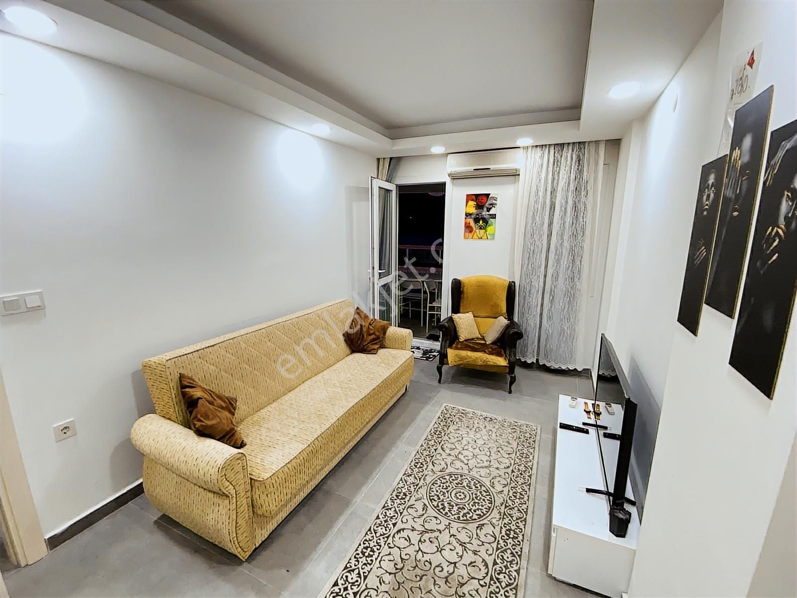 Ata'dan Siteler'de Denize 50 Mt Eşyalı 1+1 Daire - Görsel 5