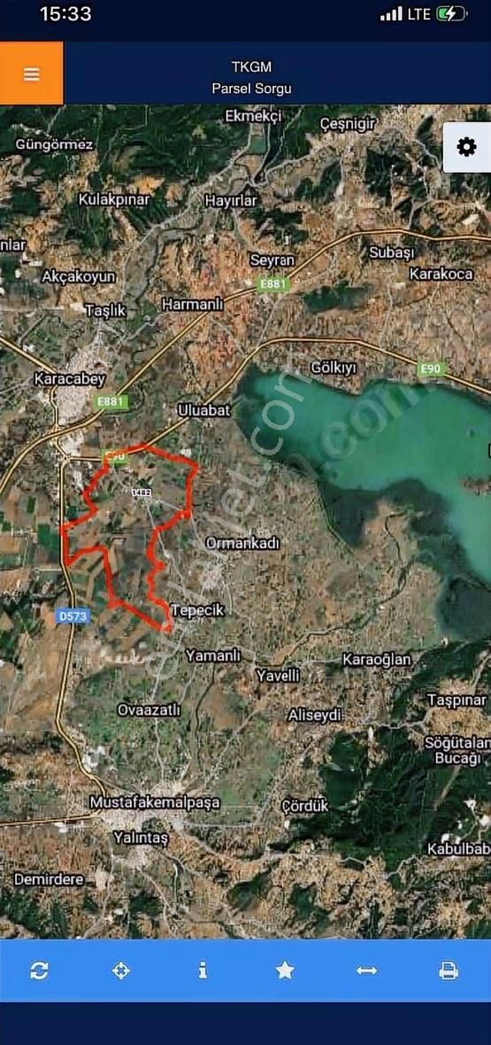 Dialog Piramitten Karacabey Bakırköy'de Yatırımlık İmarlı Arsa - Görsel 8