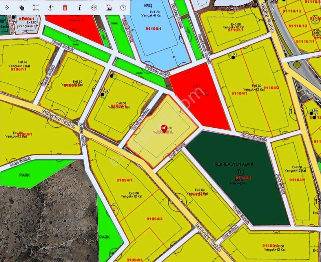 Han'dan 12 Katlı Bölgede İster Bahçelik İster Yatırımlık Arsa - Görsel 34