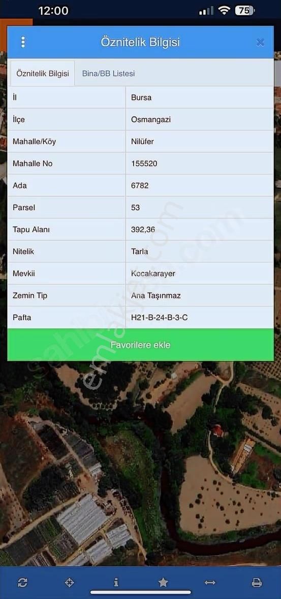 Dialog Piramit Nilüfer Köy 392 M2 Yatırımlık Tarla - Görsel 4