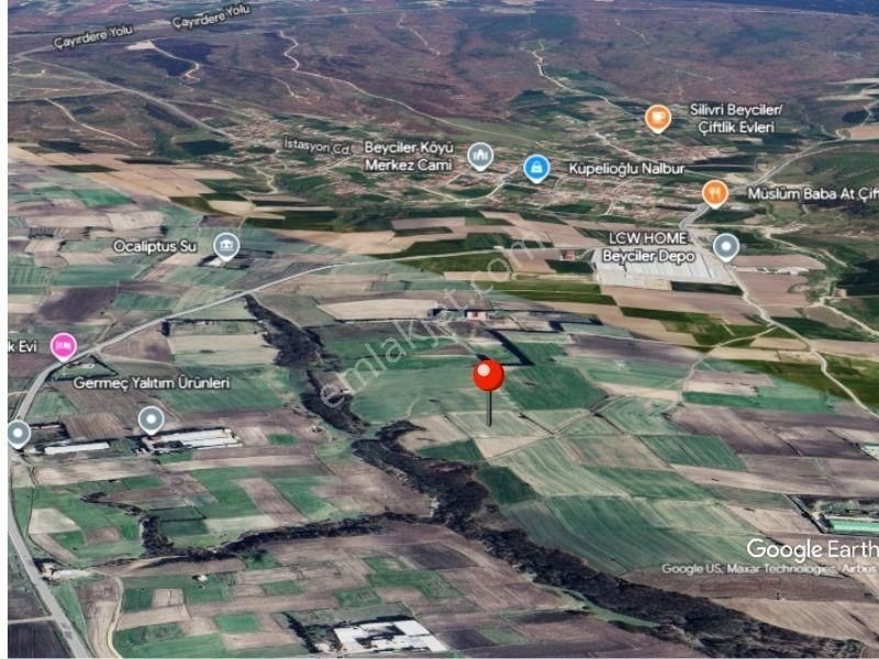 Beyciler Fabrikaların Ortasında Yatırımlık Tarla - Görsel 14