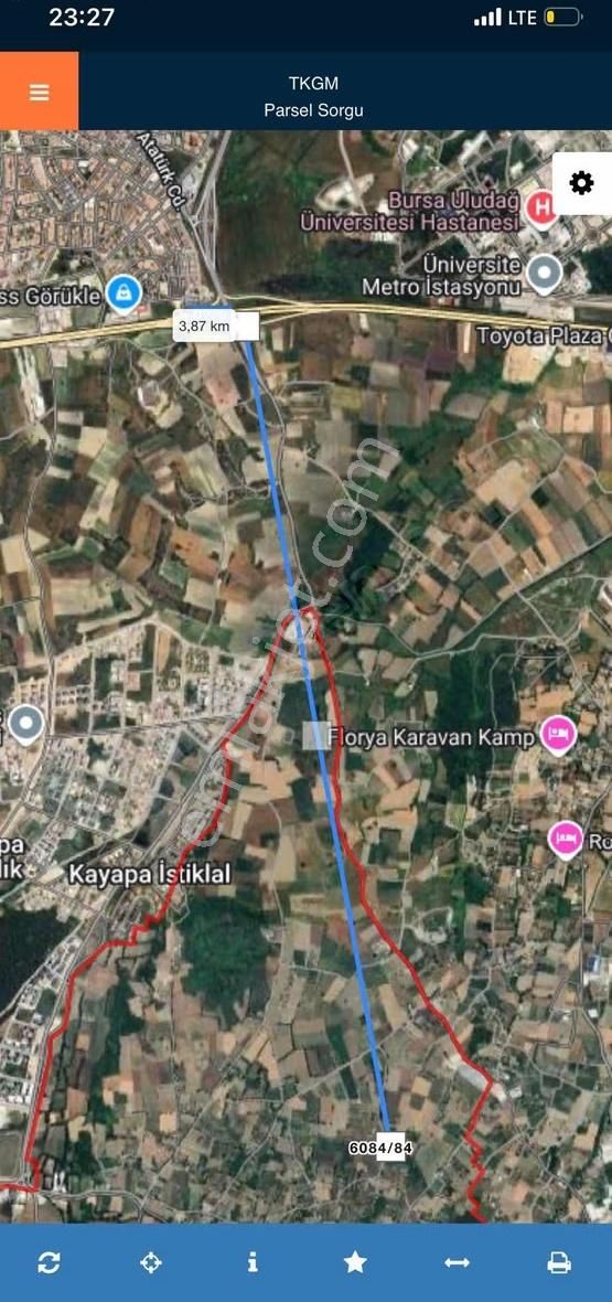 Dialog Piramitten Kayapa İstiklal'de Yatırım İçin Fırsat Tarla - Görsel 4