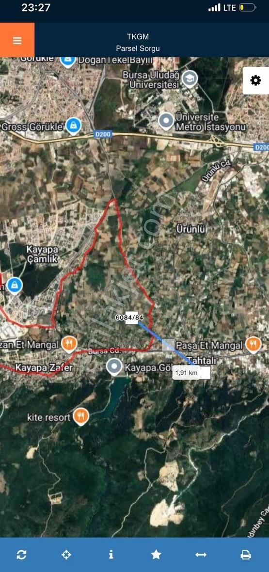 Dialog Piramitten Kayapa İstiklal'de Yatırım İçin Fırsat Tarla - Görsel 10