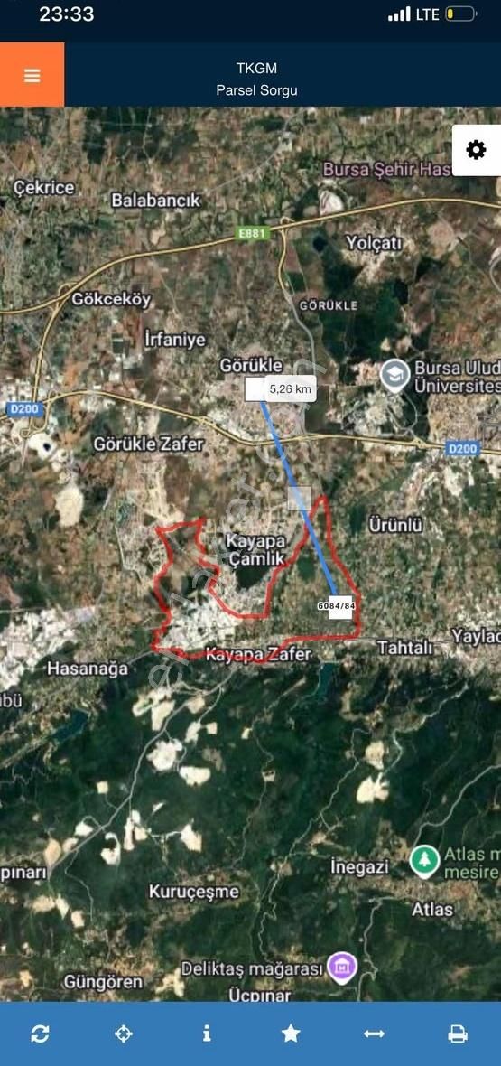 Dialog Piramitten Kayapa İstiklal'de Yatırım İçin Fırsat Tarla - Görsel 17