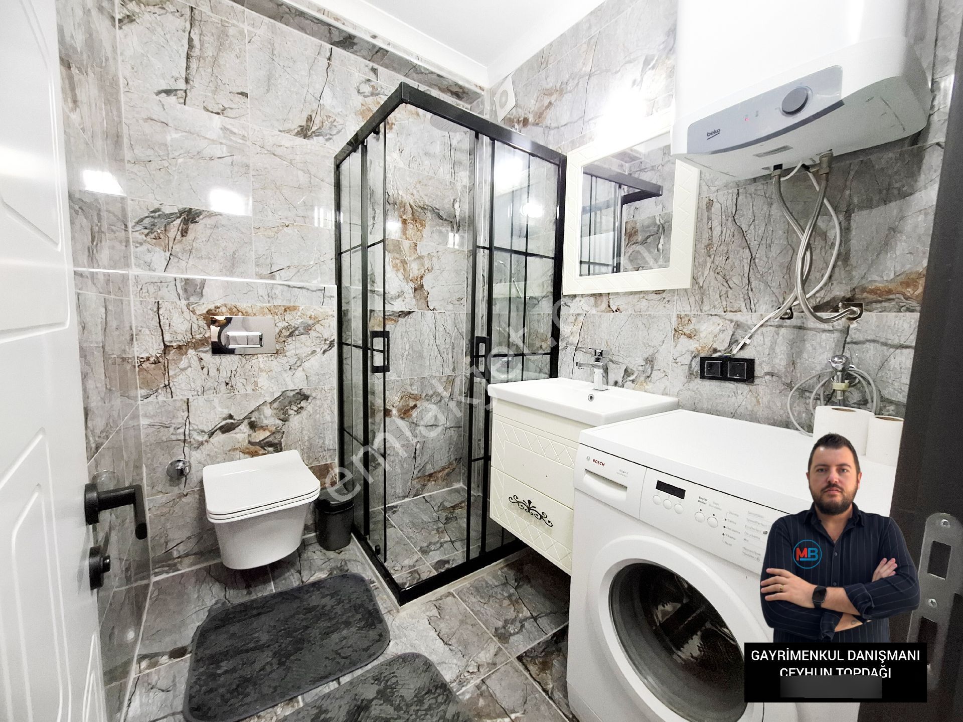 Didim Merkez'de 2+1 Sıfır Orta Kat Asansörlü Eşyalı Masrafsız Daire ! - Görsel 17