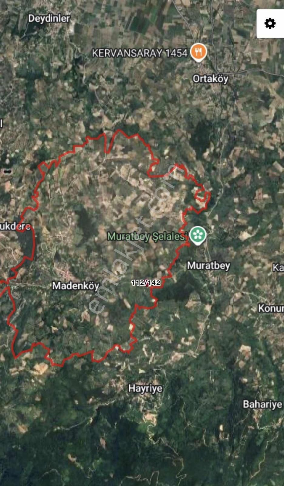 İnegöl Maden De Yola Cephe 5700 M2 Satılık Arazi - Görsel 2