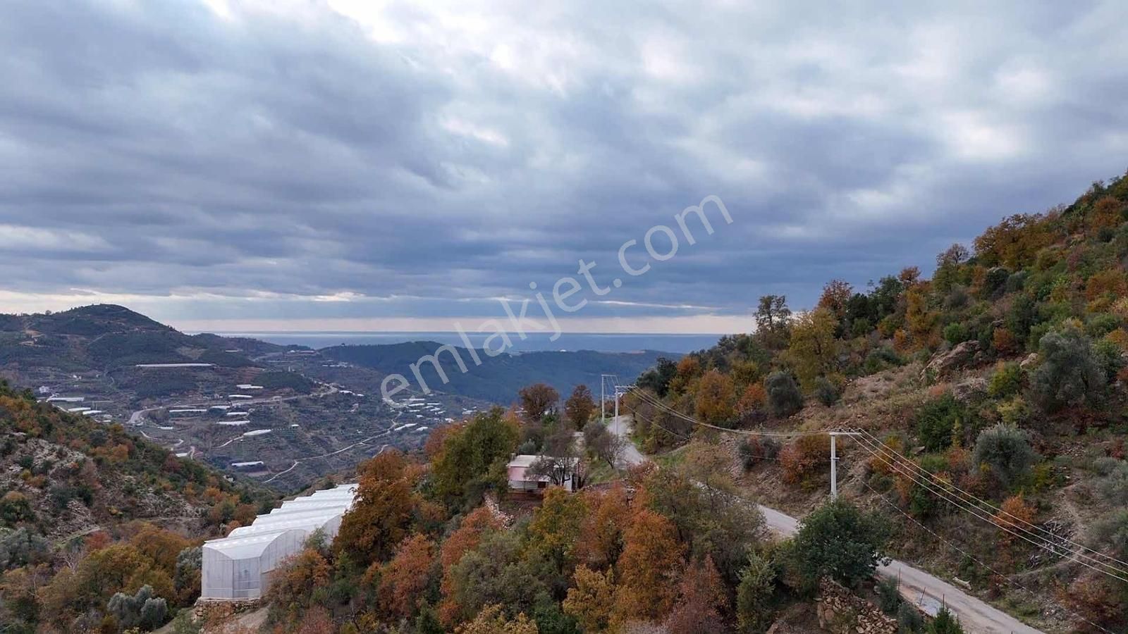 Alanya Güneyde | Deniz Manzaralı | Ruhsatlı Satılık Bağ Evi - Görsel 26