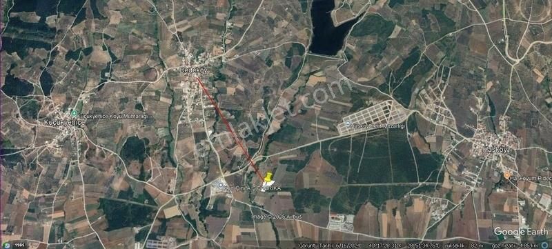 Dedeköyde Yatırımlık Müstakil Tapulu Tarla Dialog Piramitten - Görsel 4