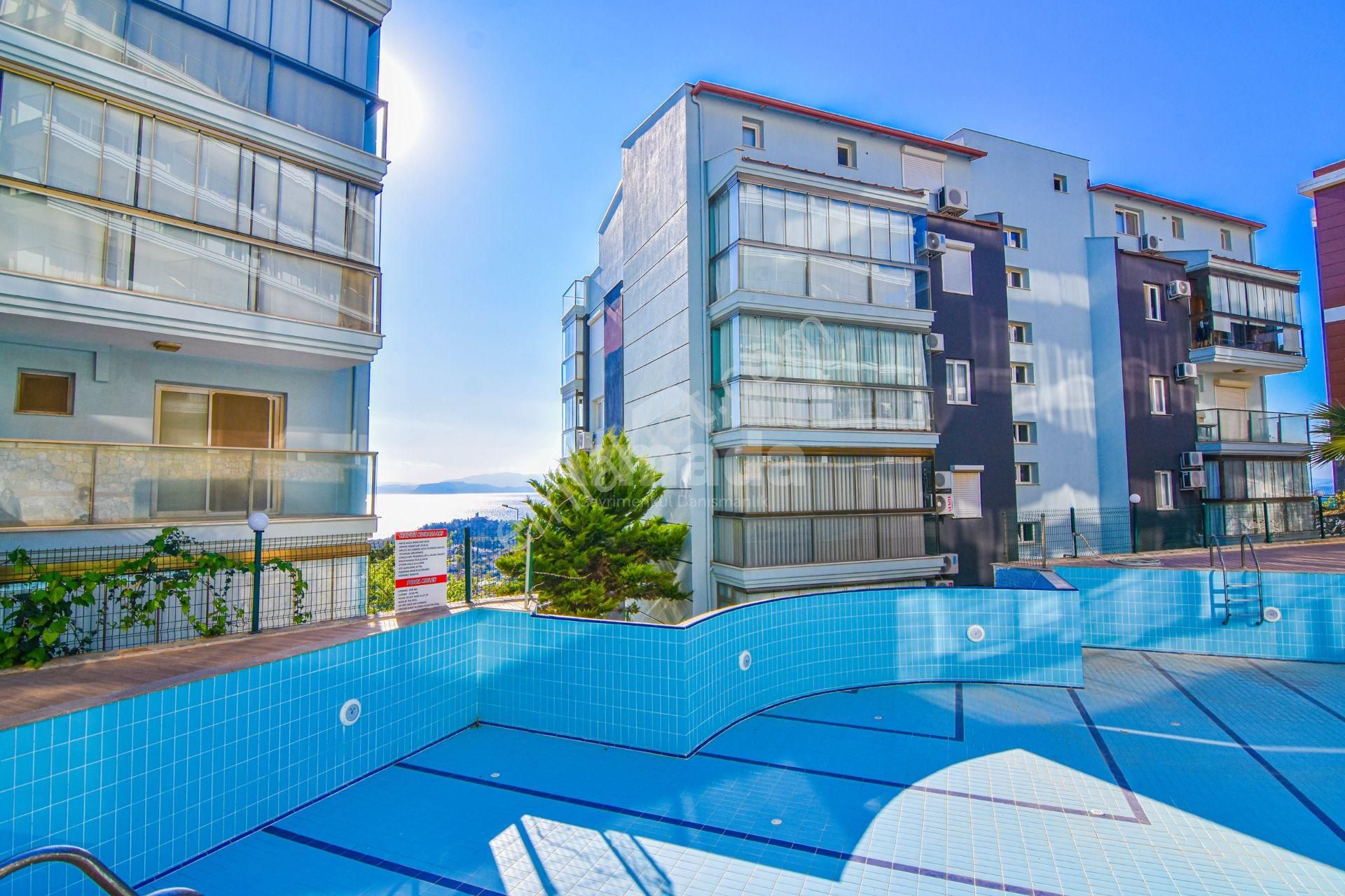 Kuşadası Değirmendere'de Full Deniz Manzaralı 3+1 Daire - Görsel 29