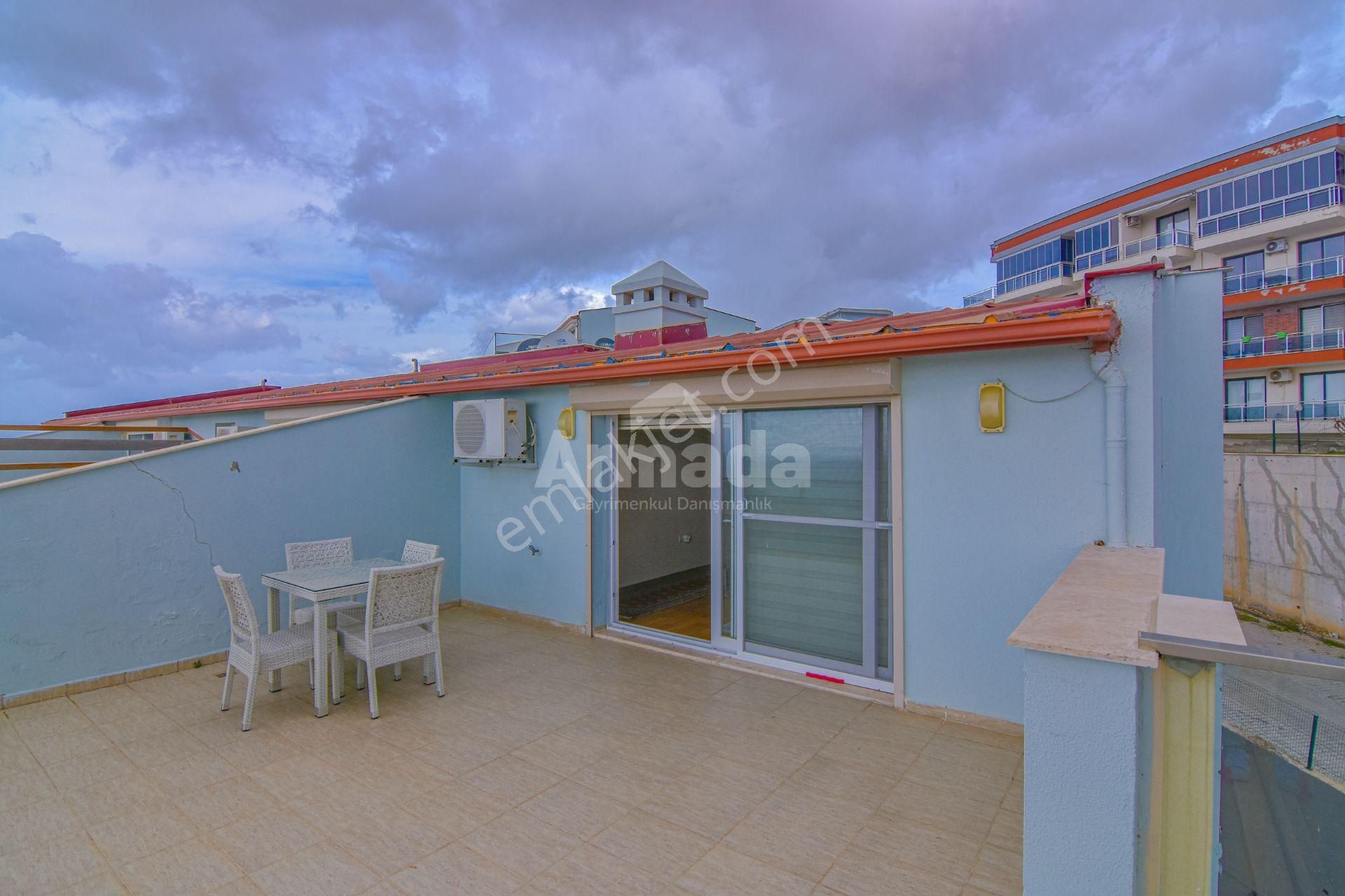 Kuşadası Değirmendere'de Full Deniz Manzaralı 4+1 Dubleks - Görsel 26