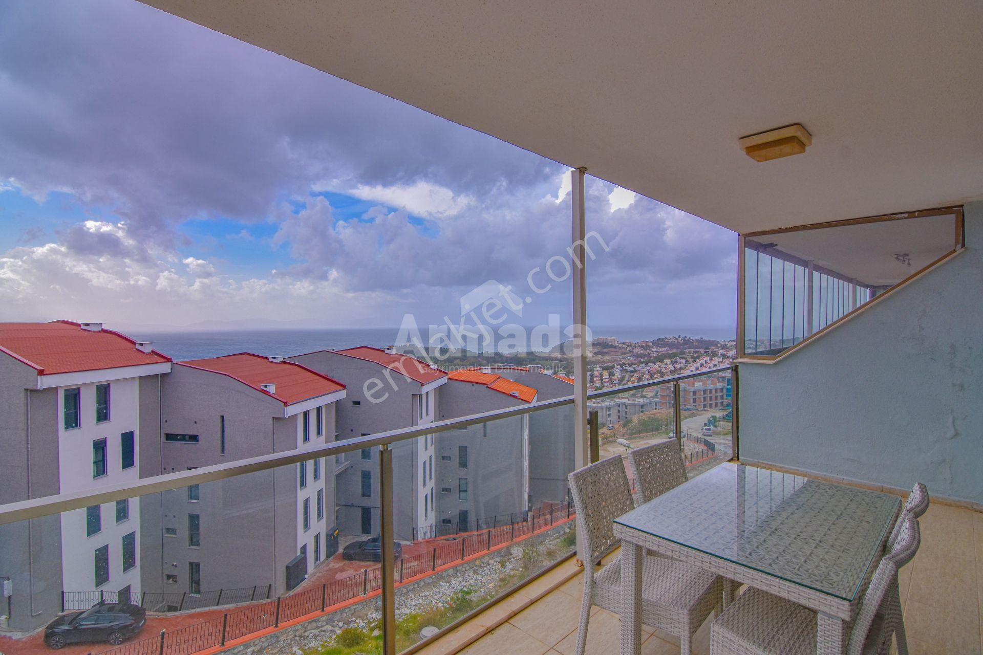 Kuşadası Değirmendere'de Full Deniz Manzaralı 4+1 Dubleks - Görsel 16