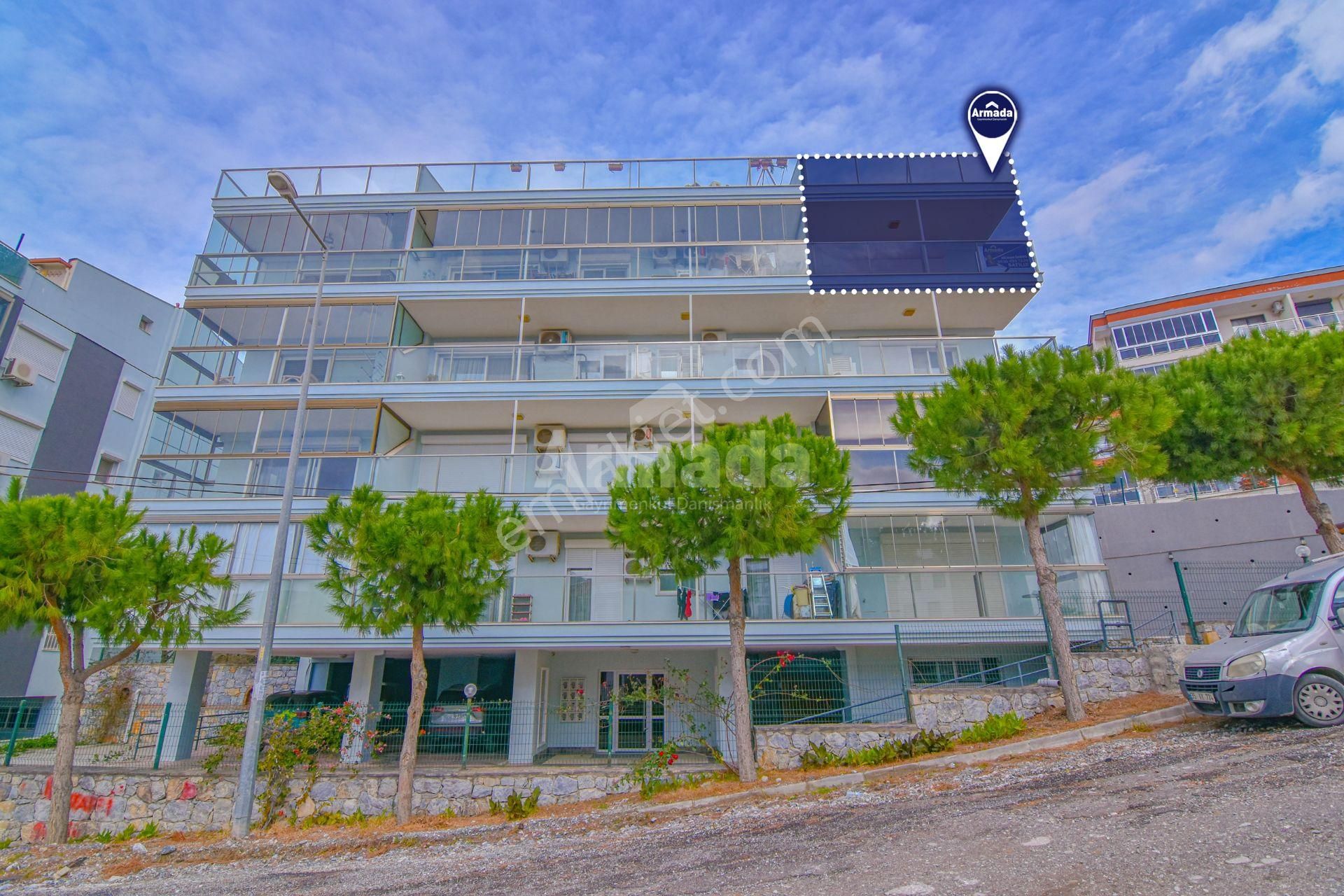 Kuşadası Değirmendere'de Full Deniz Manzaralı 4+1 Dubleks - Görsel 2