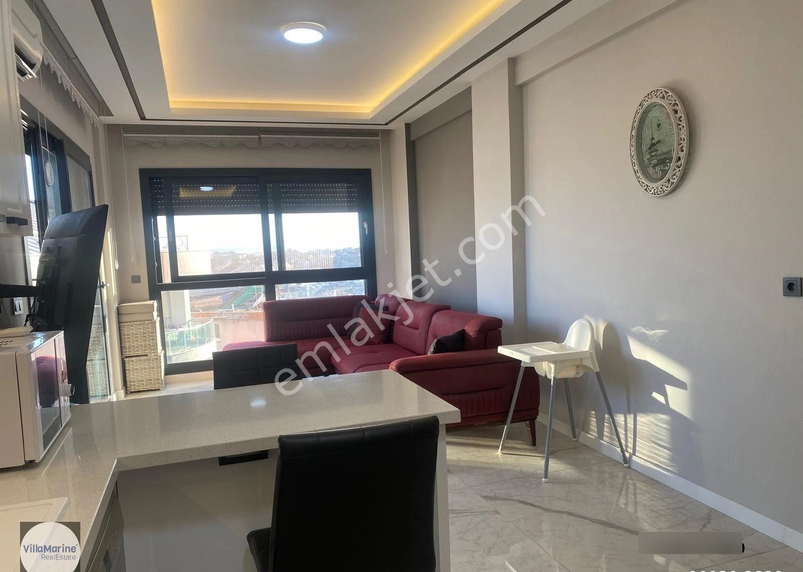 Ege Mahallesi'nde Güvenlikli Sitede Doğalgazlı 3+1 Daire - Görsel 17